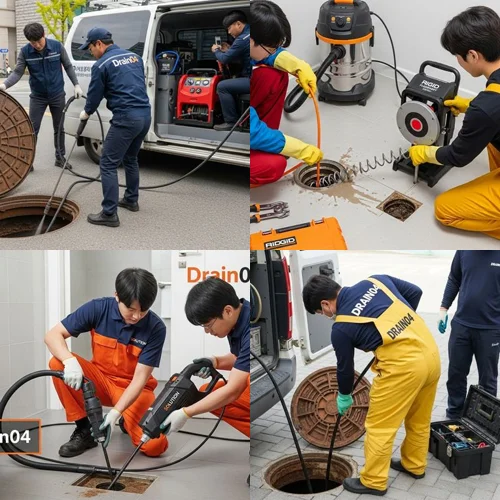 자일동 하수도 막힘 마을 하수도