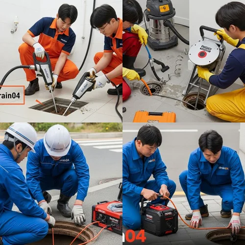 자일동 하수도 막힘 마을 하수도
