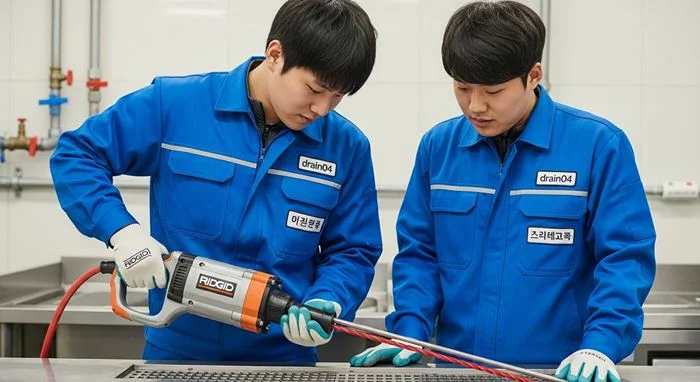 낙양동 배수구 막힘 욕조 물 안 빠짐