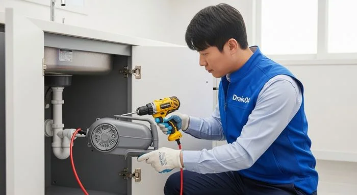 호원동 하수도 막힘 빌라 필로티