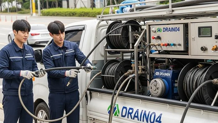 호원동 하수도 막힘 빌라 필로티